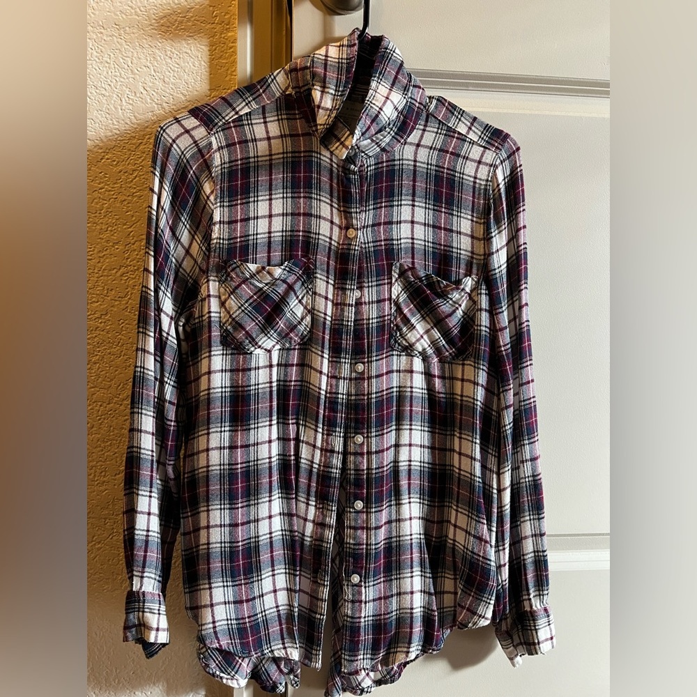 Lucky Brand women’s small long sleeve flannel